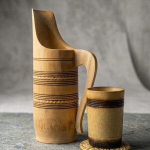 PALRO-LIVA,(SET OF 1 JUG, 4GLASS)